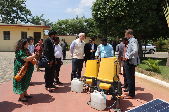Visit of UK’s Minister of State for Climate Change, Department of Energy Security and Net Zero, Mr.Graham Stuart to NIWE, Chennai on 29th July 2023