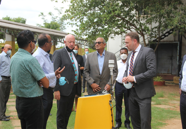 Visit of H.E. Mr. Dan Jannik Jorgensen, Danish Minister of Climate, Energy and Utilities & H.E Freddy Svane, Ambassador of Denmark to India, Embassy of Denmark in India along with their Delegation to NIWE on 8th September, 2021