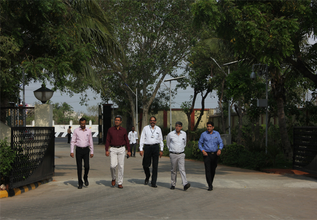 Secretary & Joint Secretary visit to NIWE on April, 2017