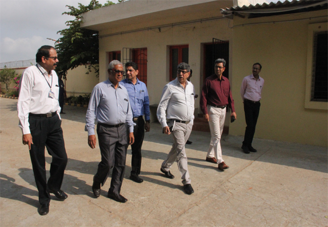 Secretary & Joint Secretary visit to NIWE on April, 2017