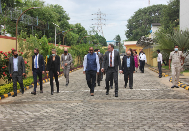 Visit of H.E. Mr. Dan Jannik Jorgensen, Danish Minister of Climate, Energy and Utilities & H.E Freddy Svane, Ambassador of Denmark to India, Embassy of Denmark in India along with their Delegation to NIWE on 8th September, 2021