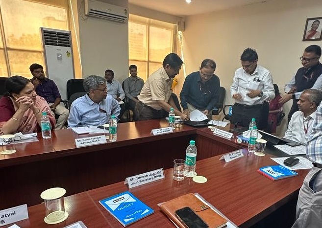 MoU inked between NIWE & NCMRWF on 18 th April 2023