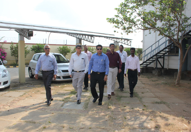 Secretary & Joint Secretary visit to NIWE on April, 2017