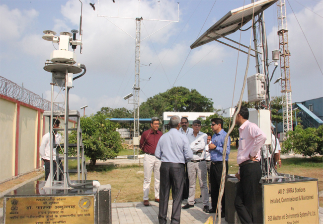 Secretary & Joint Secretary visit to NIWE on April, 2017