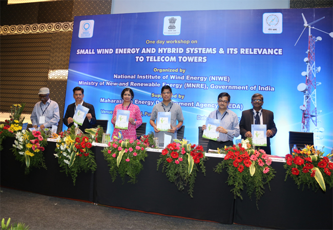 One day workshop on "Small Wind Energy and Hybrid Systems & its relevance to Telecom Tower" on 1st July, 2016 at Hotel Novotel, Pune