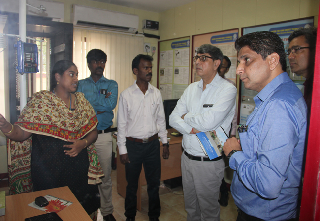 Secretary & Joint Secretary visit to NIWE on April, 2017
