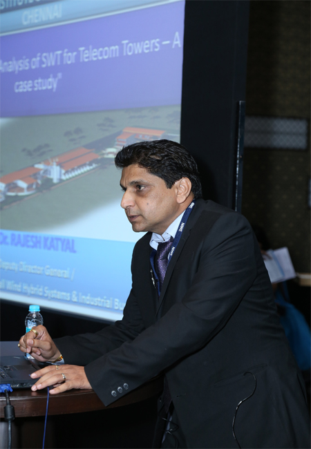 One day workshop on "Small Wind Energy and Hybrid Systems & its relevance to Telecom Tower" on 1st July, 2016 at Hotel Novotel, Pune