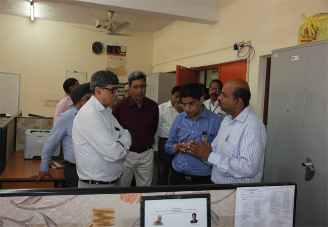 Secretary & Joint Secretary visit to NIWE on April, 2017