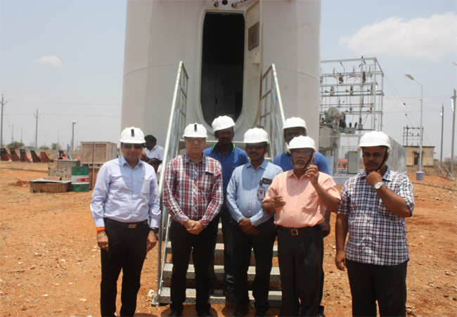 Secretary & Joint Secretary visit to NIWE on April, 2017