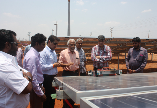Secretary & Joint Secretary visit to NIWE on April, 2017