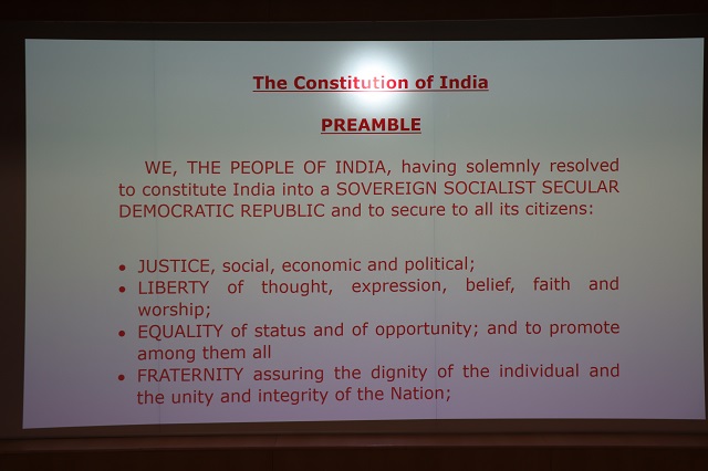 Celebration of Indian Constitution Day - 26th Nov 2022