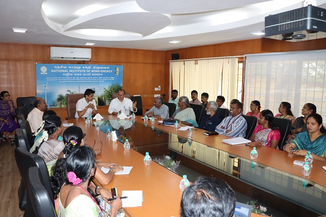 CMD, TEDA & Team visit to NIWE on 21st February, 2024