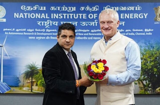 Visit of UK’s Minister of State for Climate Change, Department of Energy Security and Net Zero, Mr.Graham Stuart to NIWE, Chennai on 29th July 2023