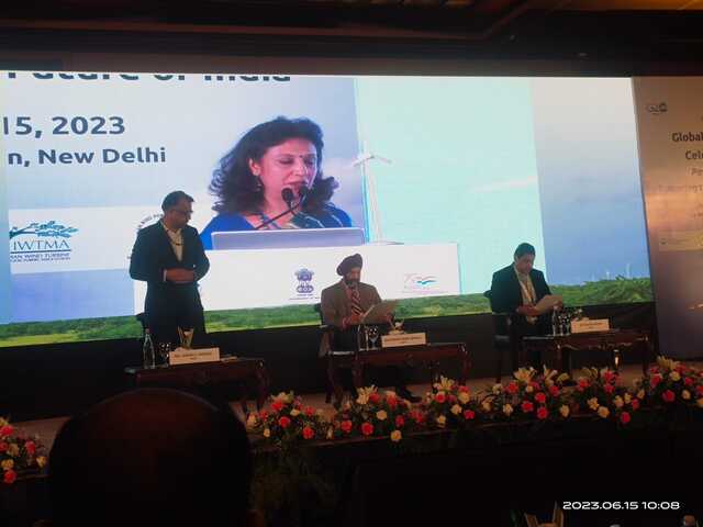 Global Wind Day Celebration at New Delhi on 15th June, 2023