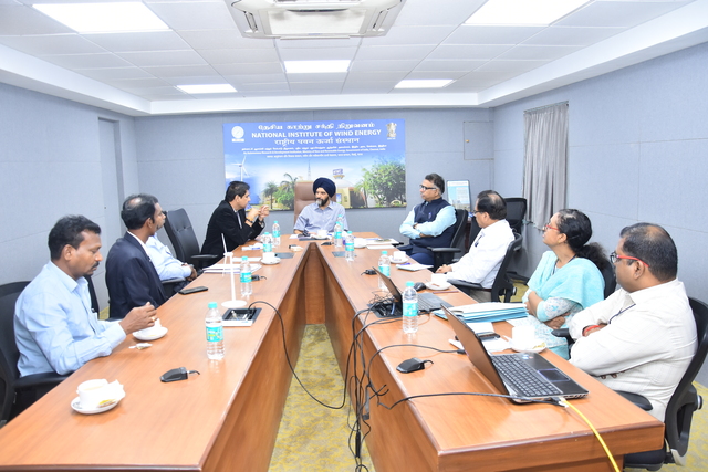 Hon'ble Secretary, MNRE visit to NIWE on 16th June, 2023