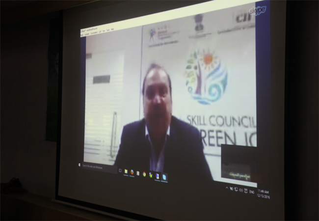 Launching of Online solar Energy Training Program under PPP mode