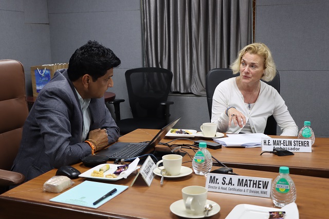 Norway Ambassador Team visit to NIWE on 31 st October, 2023