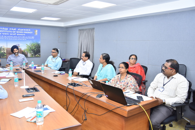 Hon'ble Secretary, MNRE visit to NIWE on 16th June, 2023