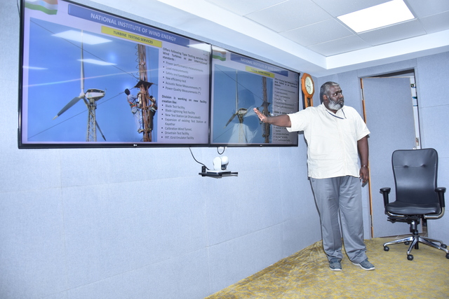 Hon'ble Secretary, MNRE visit to NIWE on 16th June, 2023