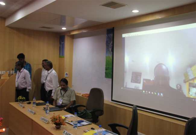 Launching of Online solar Energy Training Program under PPP mode