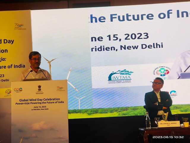 Global Wind Day Celebration at New Delhi on 15th June, 2023