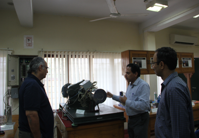 Secretary & Joint Secretary visit to NIWE on April, 2017