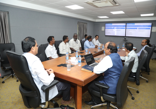 Shri.Bhagwanth Khuba, Hon'ble Minister of State for Chemicals & Fertilizers and New & Renewable Energy visited NIWE on 22.08.2022