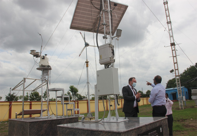 Visit of H.E. Mr. Dan Jannik Jorgensen, Danish Minister of Climate, Energy and Utilities & H.E Freddy Svane, Ambassador of Denmark to India, Embassy of Denmark in India along with their Delegation to NIWE on 8th September, 2021