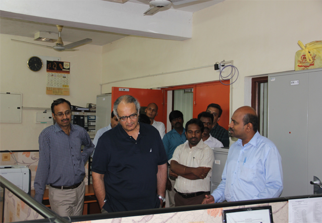 Secretary & Joint Secretary visit to NIWE on April, 2017