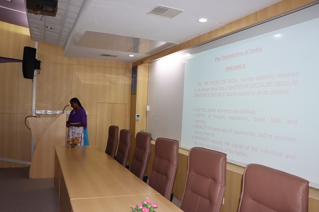 Celebration of Indian Constitution Day - 26th Nov 2022