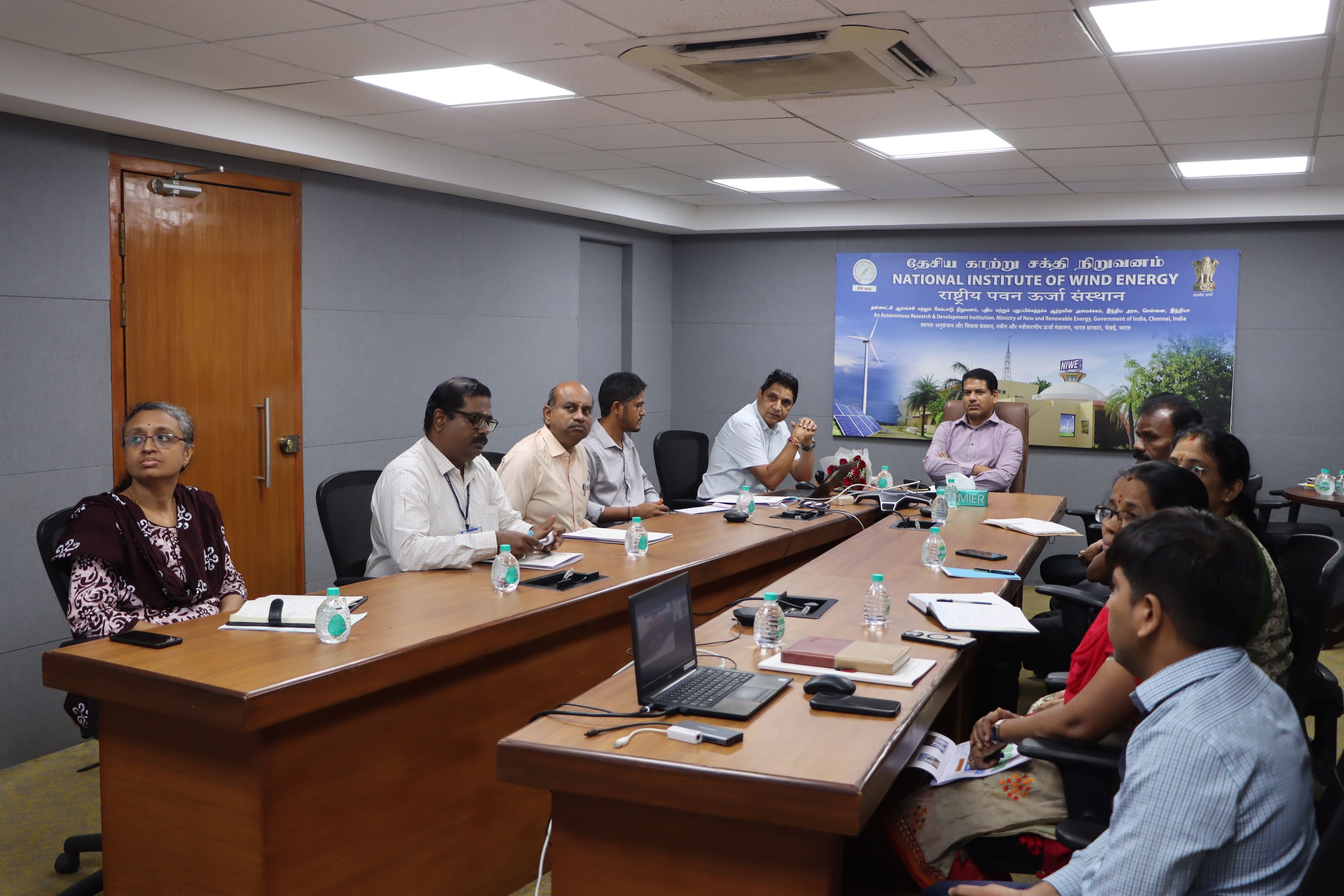 Hon'ble Secretary, MNRE visit to NIWE on 6th June, 2025