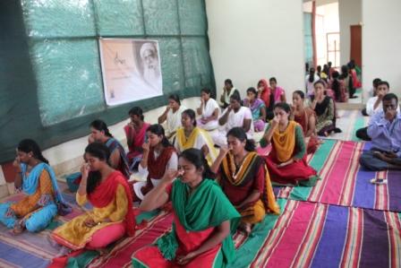 Workshop on yoga held on 26.06.2015