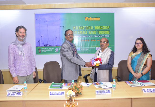 International Workshop on "Small Wind Turbine" - Inaugural Ceremony