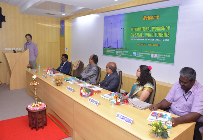 International Workshop on "Small Wind Turbine" - Inaugural Ceremony