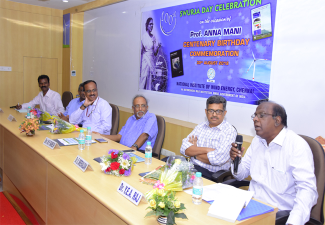 Prof. Annamani Centenary Birthday Commemoration