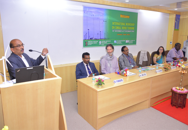 International Workshop on "Small Wind Turbine" - Inaugural Ceremony