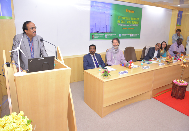 International Workshop on "Small Wind Turbine" - Inaugural Ceremony