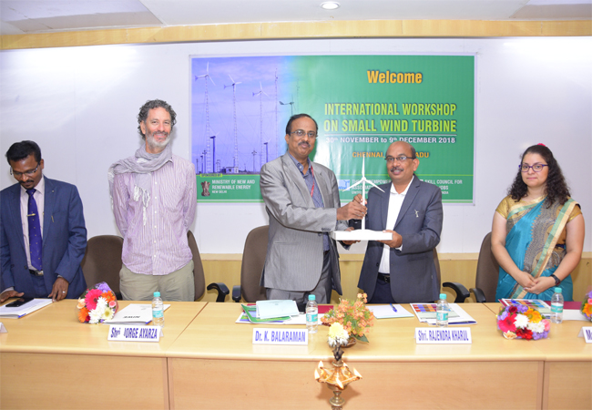 International Workshop on "Small Wind Turbine" - Inaugural Ceremony