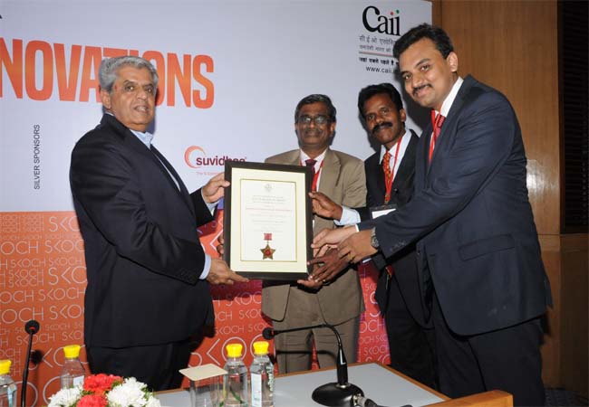 "Skoch Smart Technology Award" for Wind Power Forecasting Services