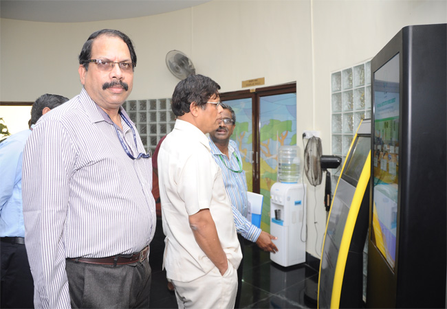 Secretary & Joint Secretary visit to NIWE on July, 2015